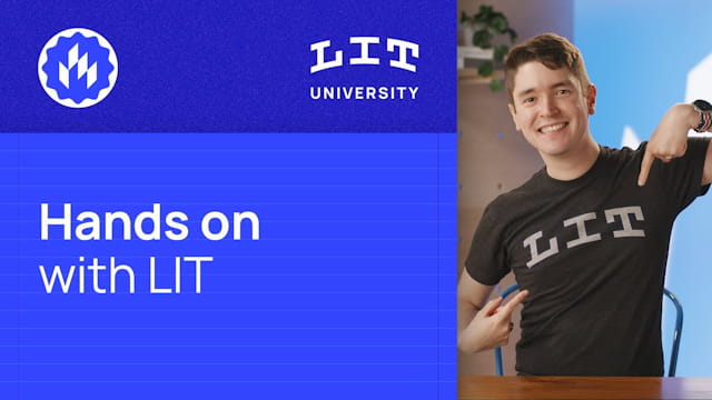 Video thumbnail for 'Introduction to Lit'